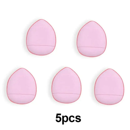 5/10Pcs Mini Finger Puff Foundation Small Air Cushion Powder Sponge Face Concealer BB Cream Cosmetic Applicator Makeup Tools Beauty World Shop