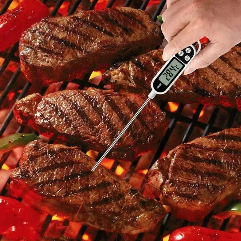 Food Thermometer TP300 Digital Kitchen Water Oil Thermometer for Meat Cooking Food Probe BBQ Electronic Oven Kitchen Tools Beauty World Shop