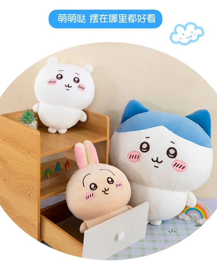 Chiikawa Doll Hachiware Usaki Plush Toy Cute Super Cute Children Sleeping in Bed Comforting Doll Gift Beauty World Shop