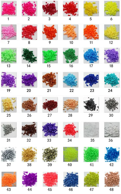 500pcs 5mm Hama Beads Perler Fuse Iron Beads GREAT KID FUN.Diy Intelligence Educational Toys Puzzles Beauty World Shop