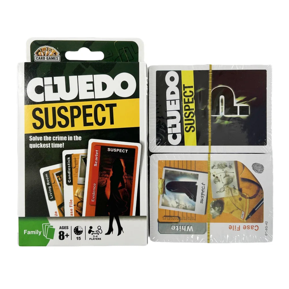 Newest Cluedo Card Game Classic Mystery Game Entertainment Multiplayer Interactieve Kaarten Board Game Cards Beauty World Shop