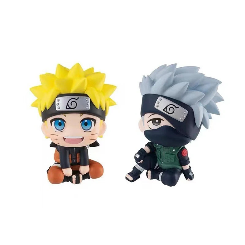 9cm Naruto Anime Figure Naruto Kakashi Action Figure Q Version Kawaii Sasuke Itachi Figurine Car Decoration Collection Model Toy Beauty World Shop