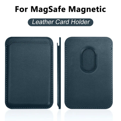 For Magsafe Leather Magnetic Wallet Case For iPhone 14 12 15 13 Pro Max Magnetic Card Bag Cover Samsung S23 S22 Ultra Accessory Beauty World Shop