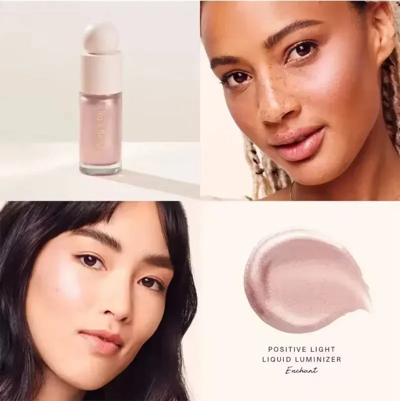 Rare Beauty Light Silky Touch Highlighter Soft Pinch Liquid Blusher Positive Light Lqiuid Luminizer Lasting Oil Control Makeup Beauty World Shop