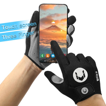MTB Bike Sports Cycling Gloves Full Finger Men Women Running Fitness Gym Spring Summer Riding Motorcycle Gloves Beauty World Shop
