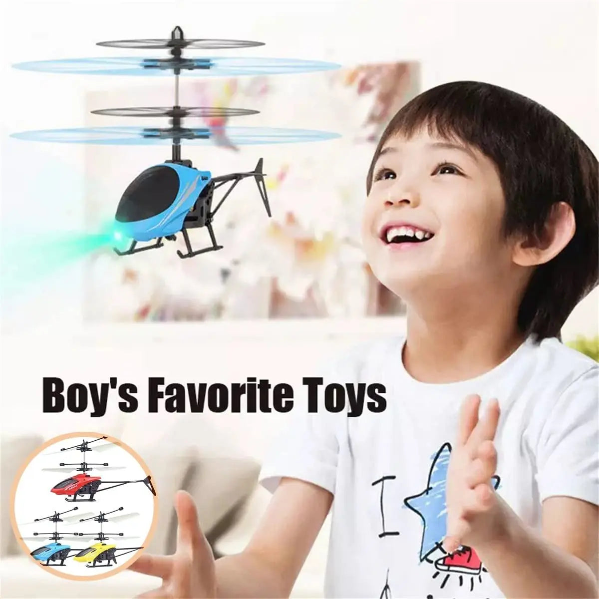 Rechargeable Mini RC Drone Remote Safe Fall-resistant RC Helicopters Drone Children Toys with Different Patterns Beauty World Shop