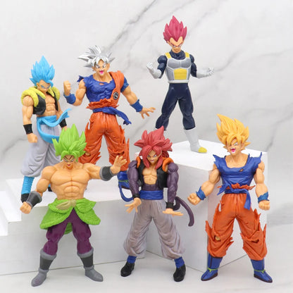 18 cm Son Goku Super Saiyan Figure Anime Dragon Ball Goku DBZ Action Figure Toys Model Gifts Collectible Figurines for Kids Toys Beauty World Shop