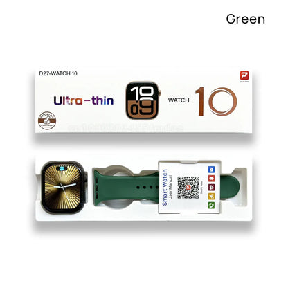 New Watch10 Series GPS Smart Watch Men Always On Display Heart Rate Body Temperature BT Call Women Waterproof Series Smartwatchs Beauty World Shop