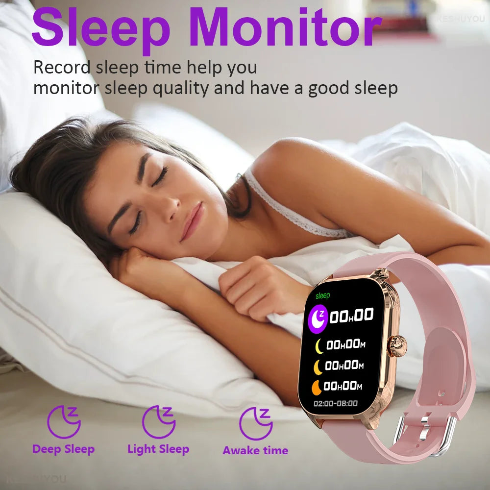 H9 New Smart Watch 2.01 Inch HD Display Answer Make Call Message Preview Sport Modes DIY Dial Weather Forecast For Men Women Beauty World Shop