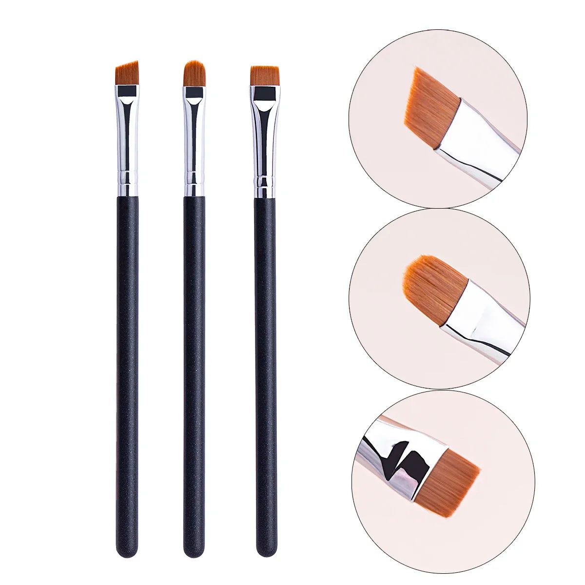 212 Flat Eyebrow Brush Ultrathin Eyebrow Makeup Brushes Flat Eyeliner Brush Thin Eye Liner Brow Contour Beauty Brush Tool Beauty World Shop