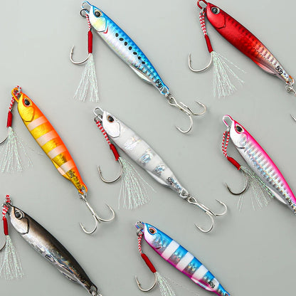 2021 Japen Metal Cast Jig Spoon 10/15/20/30/40/50g Shore Casting Jigging Fish Sea Bass Fishing Lure Artificial Bait Tackle Beauty World Shop