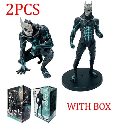 Hot 21cm Kaiju Number Eight Figure Kafka Hibino Stands Monster Form No. 8 Anime Decoration Model Ornaments Beauty World Shop