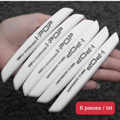 6Pcs Car Door Edge Guards for Audi BMW Mercedes Auto Buffer Trim Molding Scratch Protector Crash Bar Beauty World Shop