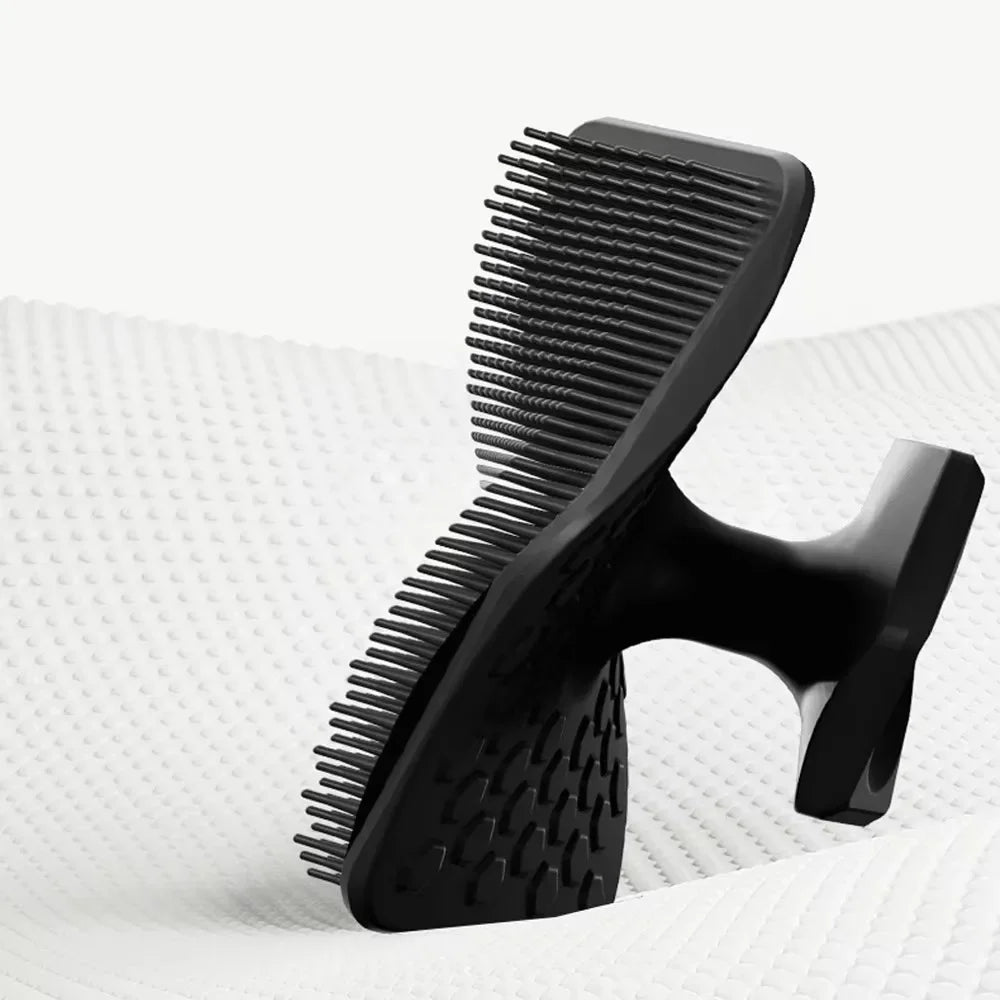 Silicone Facial Cleaning Brush Scrubber Silicone Miniature Face Deep Clean Shave Massage Face Scrub Brush Face Cleaner For Men Beauty World Shop