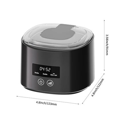 USB Electric Ultrasonic Cleaner Machine Multi-Function Denture Braces Box Cleaning for Invisible Retainer Dental Care Beauty World Shop