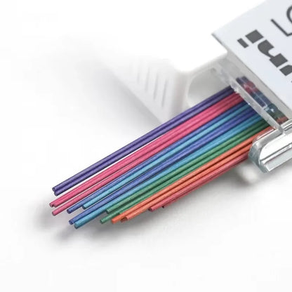 Japan Uni Nano Dia Color 0.5-202NDC Colored Mechanical Pencil Leads Refills 0.5mm Writing Supplies 202NDC Beauty World Shop
