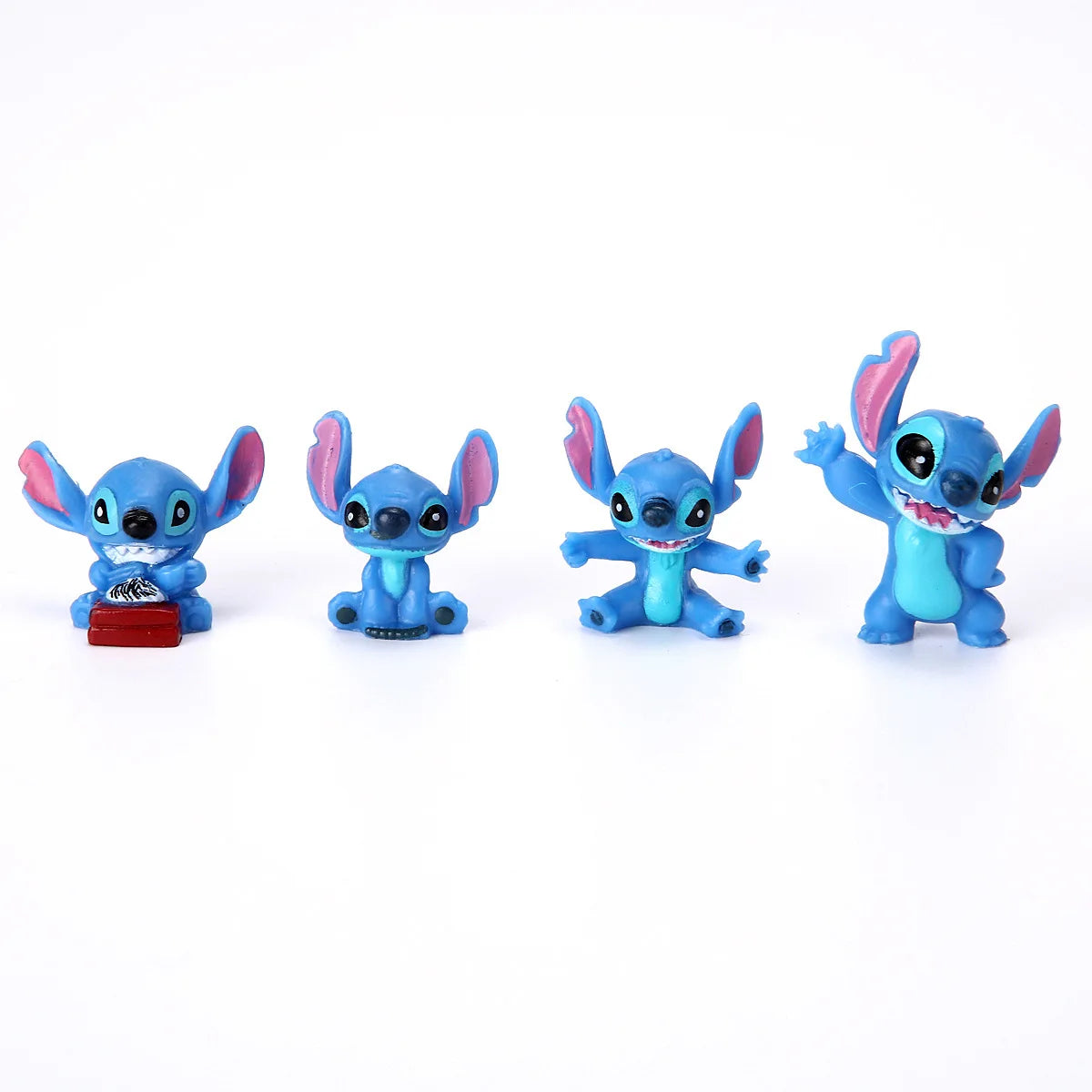 12Pcs MINI Stitch Anime Figurine Dolls Cartoon Lilo and Stitch Action Figures Collectible Decoration Model Toys Kids Gift Beauty World Shop