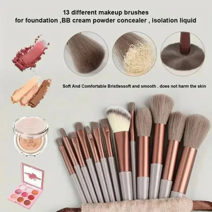 Makeup brush set, soft and fluffy, professional cosmetics foundation brush, multi-style blending makeup brush, beauty tools Beauty Trend Shop