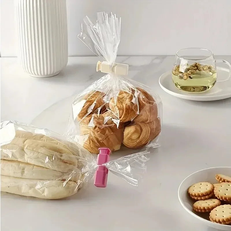 Reusable Food Bag Clips (4-Pack) for Sealing Snacks, Chips & Dry Goods to Lock in Freshness Beauty World Shop