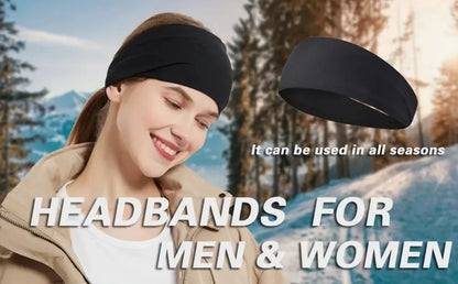 Sports Headbands Solid Color Elastic Non Slip Quick Dry Workout Fitness Yoga Unisex Hairband Sweatband Bandana Hair Accessories Beauty World Shop