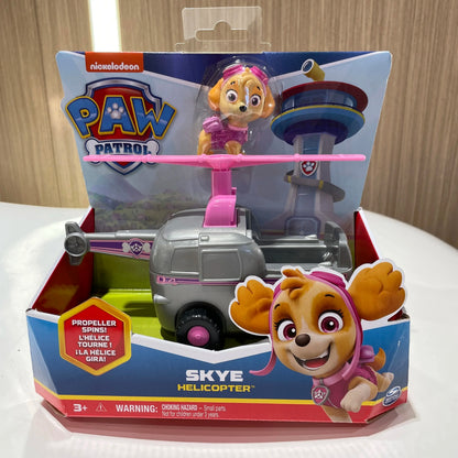 Original  10Kinds Vehicle Car Ryder Tracker Everest Chase Rex Skye Rocky Marshall Zuma Action Figure Birthday Gift Toy