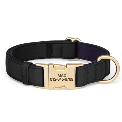 8 Colors Nylon Dog Collar Personalized Dog Collars Colorful Custom Pet ID Collars Necklace Breathable for Small Medium Dogs Pug
