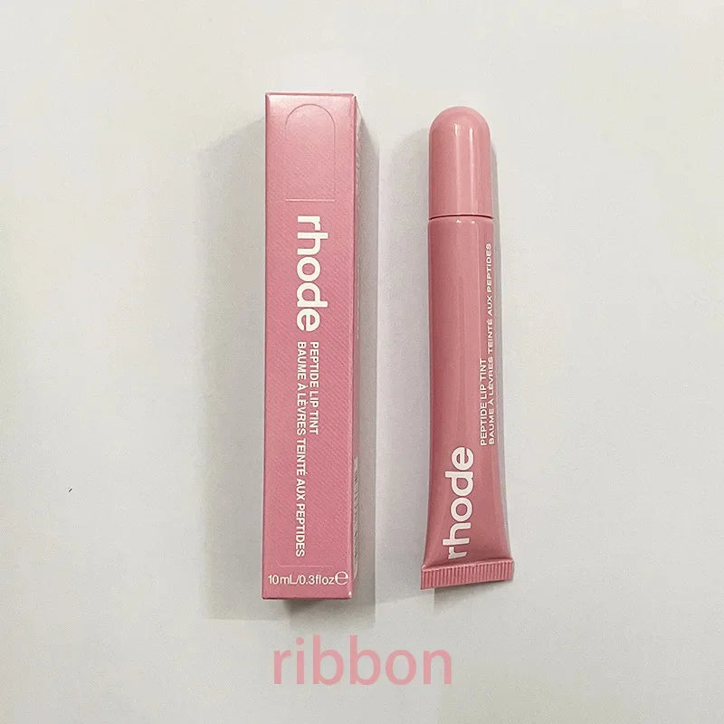 Rhod Lip Balm Moisturizing Mirror Long Lasting Lip Gloss Ribbon Espresso Raspberry Toast Plump No-stick Lip Oil Makeup Cosmetic Beauty World Shop