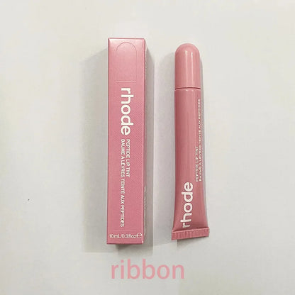 Rhod Lip Balm Moisturizing Mirror Long Lasting Lip Gloss Ribbon Espresso Raspberry Toast Plump No-stick Lip Oil Makeup Cosmetic Beauty World Shop