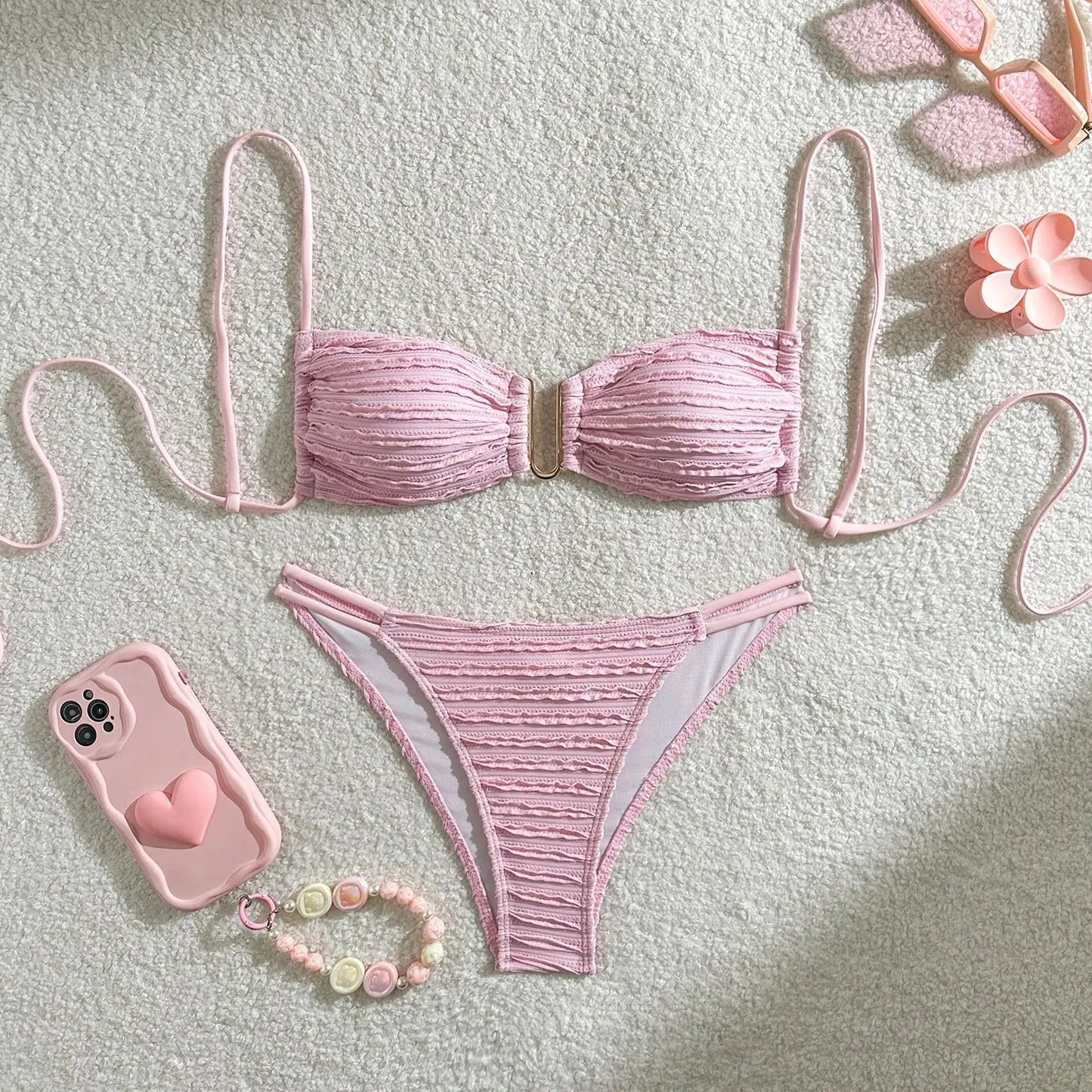 Summer Sexy Bikinis 2026 Women's Swimwear Female Swimsuit For Swim Wear Bathing Suits Brazilian Bikini Set Beachwear Pool Bather Beauty World Shop