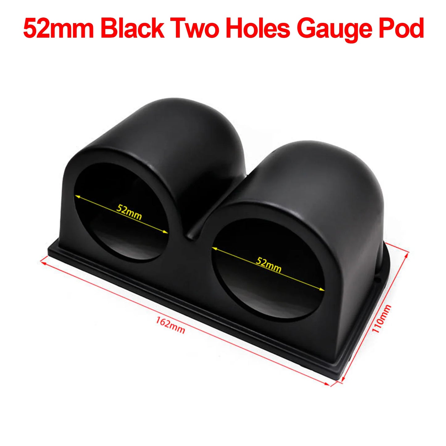 Universal 2INCH Car auto Gauge Holder 52mm manometer support Car Gauge Pod for Left Right Drive Car for 2 Inch 52mm Gauges Beauty World Shop