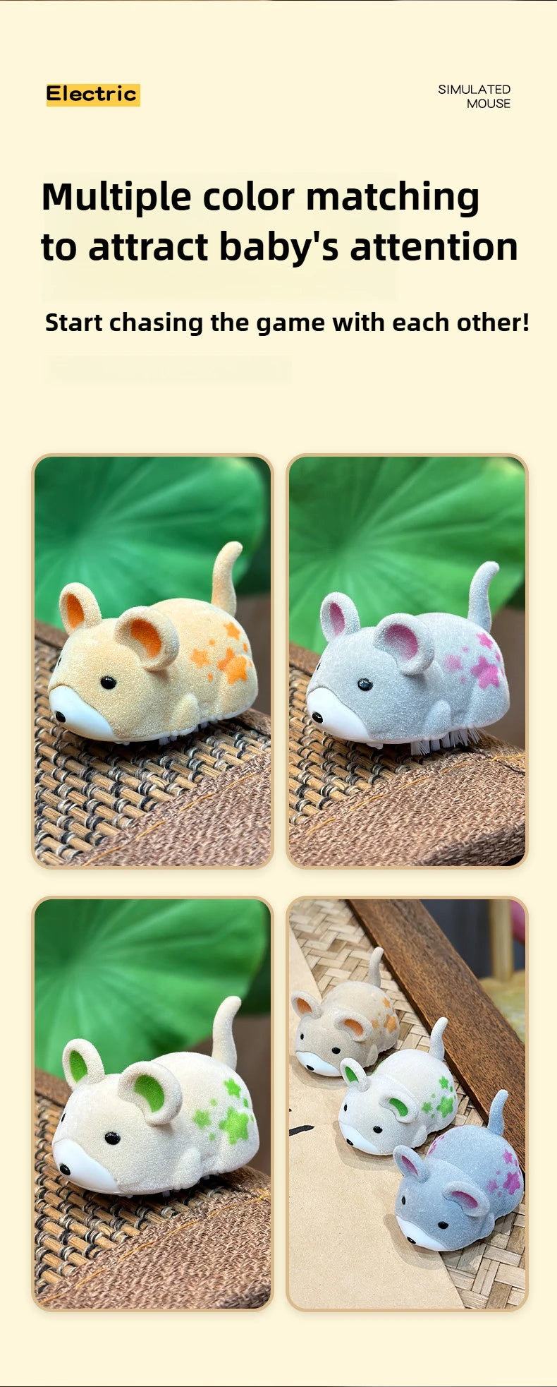 Cat Toys Intelligent Simulation Electric Hamster Cat Self Hi Soothing Tool Teasing Cute Hamster Appearance Attracts Pet Supplies Beauty World Shop