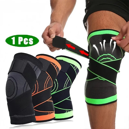 1pc Knee Brace Knee Sleeve Support For Men And Women Knee Pads For Running, Hiking Meniscus Tear Arthritis Joint Pain Relief Beauty World Shop