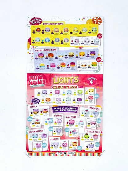 NumNoms Nail Polish Glitter Lipgloss Scented Light-up Num Nom Toy Collection Cute Animal Dolls Fun Play House Kids Birthday Gift Beauty World Shop