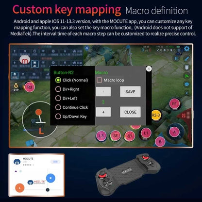 Gamepad For iPhone Android Cell Phone Control Bluetooth Controller Trigger Pubg Mobile Joystick Gaming Smartphone Mando Game Pad Beauty World Shop