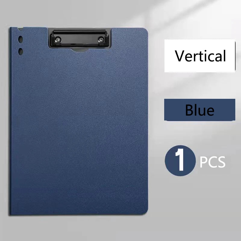 Frosted File Folder Student Test Paper Folder Data Storage Book Office Supplies Board File Folder Writing Board Single Folder Beauty World Shop