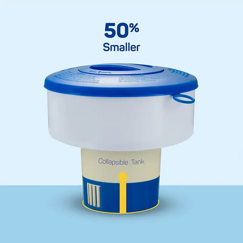 Enduring Pool Floating Dispenser - Automatic Sterilizer for Chlorine Tablets ,Chemical Floater Beauty World Shop