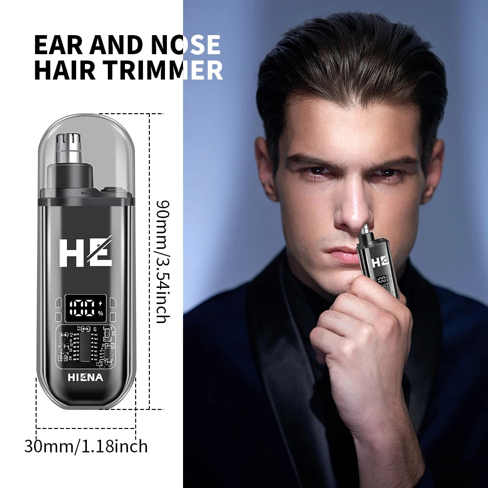 Electric Nose Hair Trimmer Clipper Rechargeable Multi-kinetic Shaving Unisex Automatic Washable Personal Care Appliances Beauty World Shop