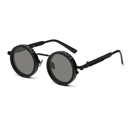 Polarized Round Sunglasses Men ND9 Adjustable Dimming Sun Glasses Women Retro Punk Fishing Eyeglasses Outdoor Shades UV400 Beauty World Shop