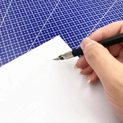 A3 A4 A5 PVC Cutting Mat Workbench Patchwork Cut Pad Sewing Manual DIY Knife Engraving Leather Cutting Board Side Underlay Beauty World Shop