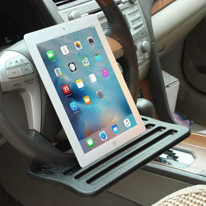 Portable Car Laptop Computer Desk Mount Stand Foldable Steering Wheel Dining Table Bracket Drink Food Coffee Tray Board Amagi Beauty World Shop