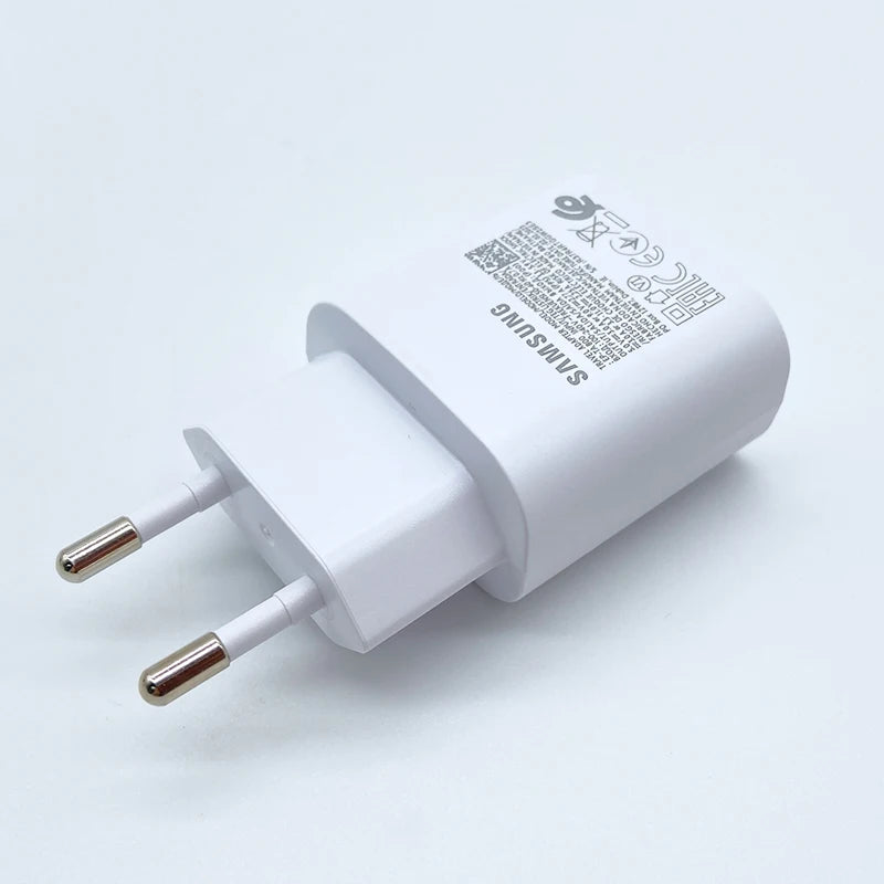 Samsung 25W Super Fast Charger Usb Type C Cargador Adapter For Galaxy S24 S23 S20 S21 S22 Plus A54 A34 Adapter Z Flip Fold 5 6 4 Beauty World Shop