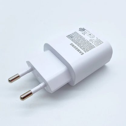 Samsung 25W Super Fast Charger Usb Type C Cargador Adapter For Galaxy S24 S23 S20 S21 S22 Plus A54 A34 Adapter Z Flip Fold 5 6 4 Beauty World Shop