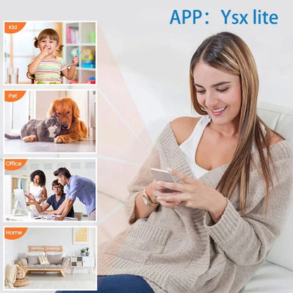 Wireless WiFi 1080P HD Mini Camera Baby Monitor Indoor Security Surveillance Night Vision IP Cam Video Recorder Safety Camcorder Beauty World Shop
