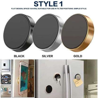 Magnetic Car Phone Holder Universal Car Phone Stand for iPhone Xiaomi Huawei Samsung Dashboard Wall Mounted Car Magnet Sticker Beauty World Shop