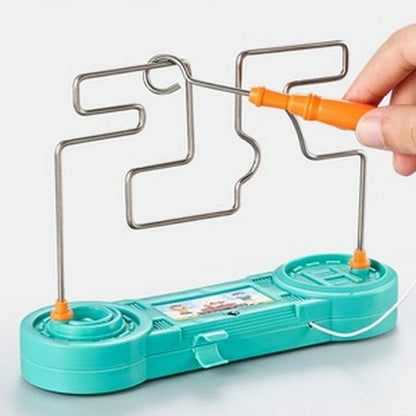 Kids Collison Electric Shock Toy Education Electric Touch Maze Game Party Funny Game Science Experiment Toys for Children Gift Beauty World Shop