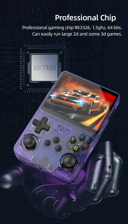 R36S Retro Handheld Video Game Console Linux System 3.5 Inch IPS Screen R35s Plus Portable Pocket Video Player 64GB 128GB Beauty Fashion