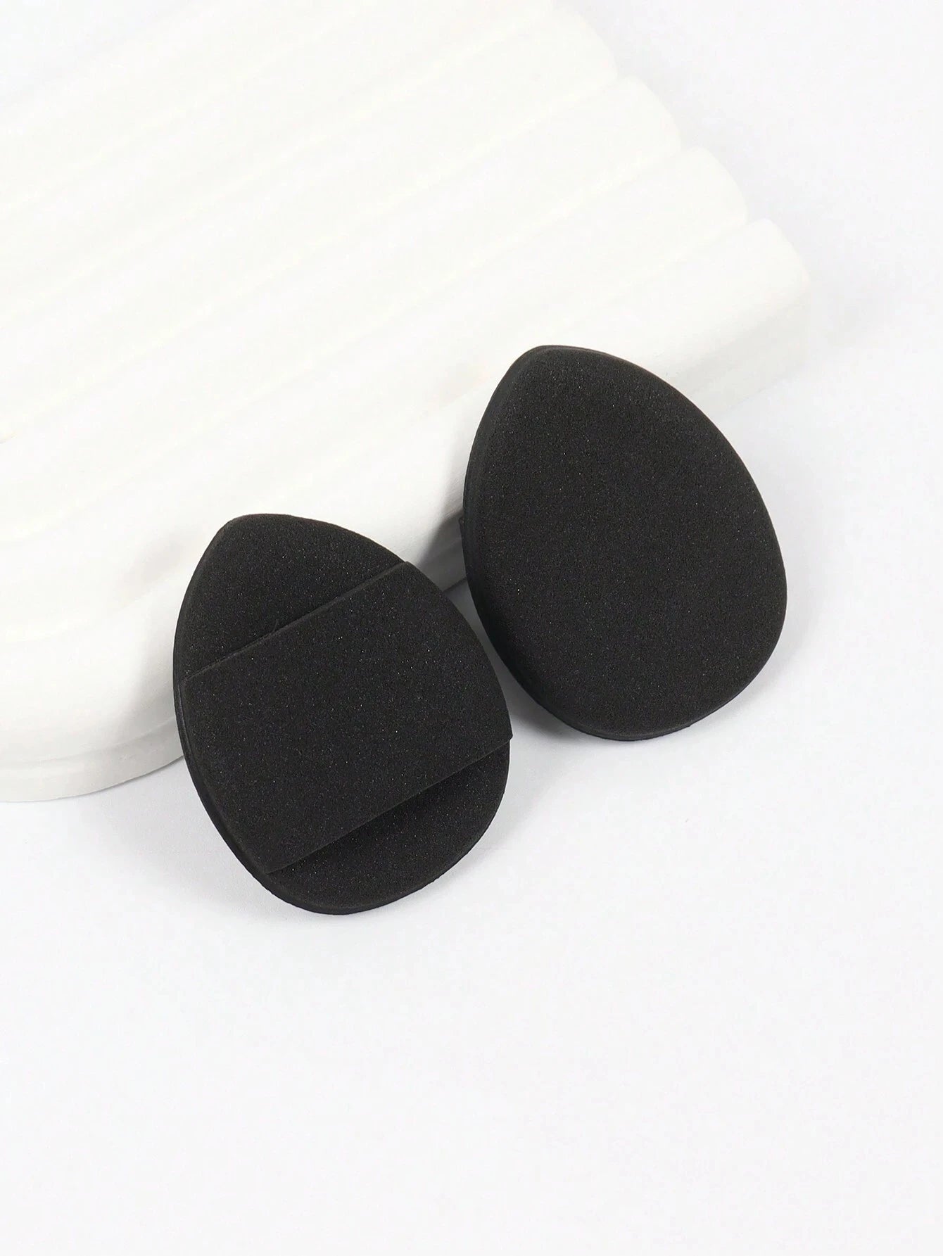 10/50Pcs Finger Cushion Powder Puff,With Air Cushion Powder Puff, Latex-Free Blending Sponge And Makeup Puff Beauty World Shop