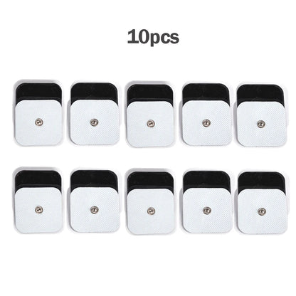5*5cm  Unit Replacement Pads Non-woven Self Adhesive for  Patches Digital Machine Massager Body Massager Sticker Beauty World Shop
