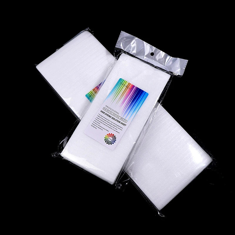 50Pcs Hair Dyeing Isolation Paper Dyeing Paper Hair Coloring Tools Reusable Hair Color Foil Alternative Dye Paper Dyeing Beauty World Shop