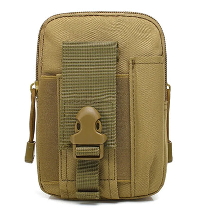 Mobile Phone Case Pouch Waist Bag Waterproof Nylon Multifunction Casual Men Waist Pack Male Small Bag Beauty World Shop